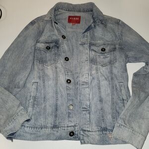 Guess Women's Light Blue Jean Jacket